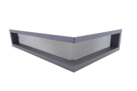 Krbová mřížka tahokovová rohová