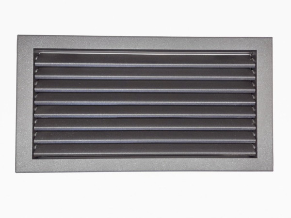 Rovná lamelová mřížka 40x21 Exteriér (6)
