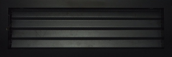 Krbová mřížka moderní 210x630 regulovatelná černá (3)