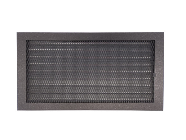 Krbová mřížka Klasik 40x21 antracit s žaluzí (6)