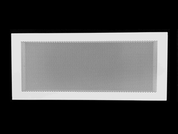 Krbová mřížka Klasik 40x17 bílá (4)