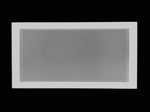 Krbová mřížka Klasik 40x21 bílá (4)