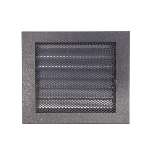 Krbová mřížka Klasik 20x17 antracit s žaluzí (7)