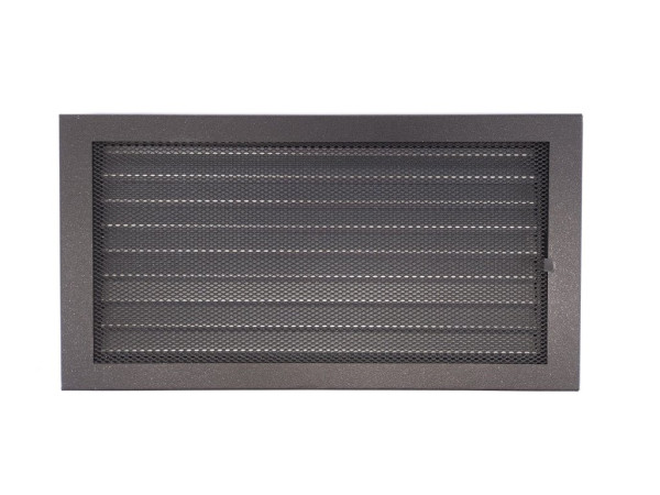 Krbová mřížka Klasik 40x21 antracit s žaluzí (6)