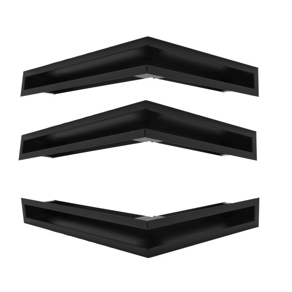 Krbová mřížka otevřená rohová  60x40 CE