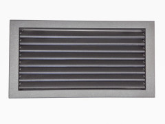 Rovná lamelová mřížka 50x21 Exteriér