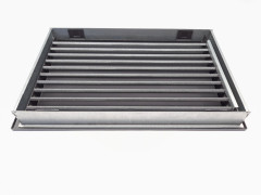 Rovná lamelová mřížka 40x25 Exteriér (3)