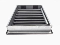 Rovná lamelová mřížka 20x21 Exteriér (3)