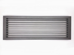 Rovná lamelová mřížka 70x21 Exteriér (2)