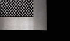 Krbová mřížka nerezová 250×250 broušená (2)