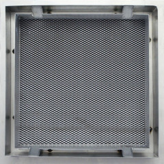 Krbová mřížka nerezová 250×250 broušená (3)