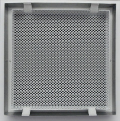 Krbová mřížka moderní 250x250 bílá (1)