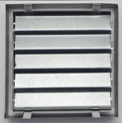 Krbová mřížka moderní 210x210 regulovatelná bílá (3)