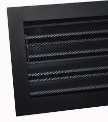 Krbová mřížka moderní 210x630 regulovatelná černá (2)