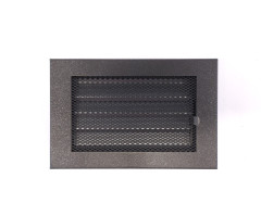 Krbová mřížka Klasik 20x13 antracit s žaluzií