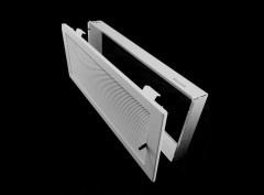 Krbová klasik mřížka 80x13 bílá s žaluzí (5)