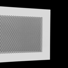 Krbová mřížka Klasik 40x17 černá (1)