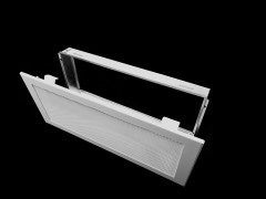 Krbová mřížka Klasik 80x13 bílá (2)