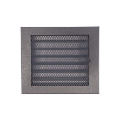 Krbová mřížka Klasik 20x17 antracit s žaluzí (8)