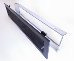 Krbová klasik mřížka 80x13 černá s žaluzí (6)