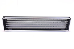 Větrací mřížka Klasik 60x21 černá s žaluzií (12)