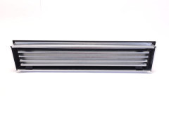 Větrací mřížka Klasik 60x21 černá s žaluzií (13)