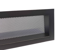 Krbová mřížka tahokovová rovná černá 30x (7)