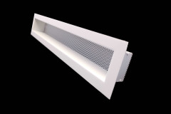 Krbová mřížka tahokovová rovná černá 50x (2)