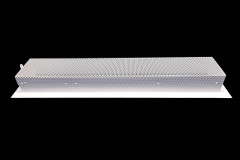 Krbová mřížka tahokovová rovná černá 50x (4)