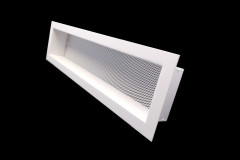 Krbová mřížka tahokovová rovná černá 50x (5)