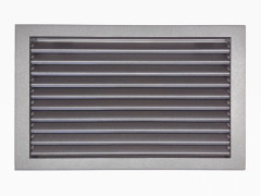 Větrací kovová lamelová mřížka 40x25 Interiér Antracit