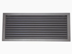 Větrací kovová lamelová mřížka 60x25 Interiér Antracit